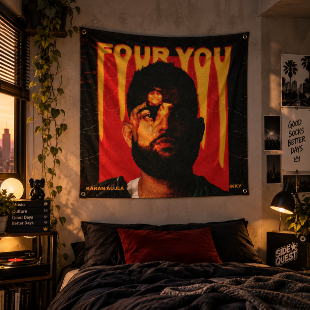 Four You 3x3 Wall Flag