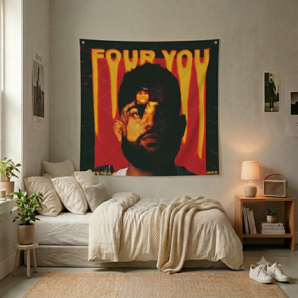 Four You Wall Flag
