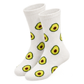 Avocado Print Ankle Socks