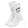 Unibrow Smiley Crew Socks