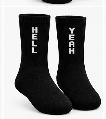 Hell Yeah socks